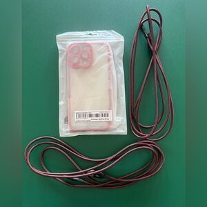 iPhone 16 Pro Max Case with Lightening Charging Cables